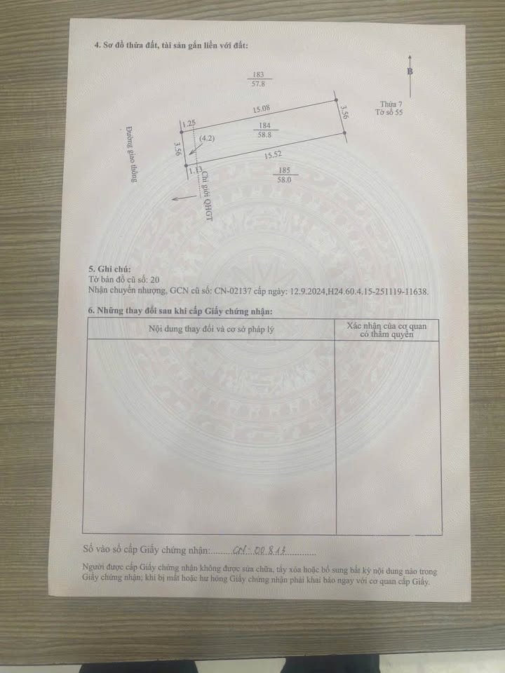 Lô đất mặt phố Lý Quốc Bảo, TP Hải Dương 58.8m² giá 2.4 tỷ - Vị trí kinh doanh đắc địa!