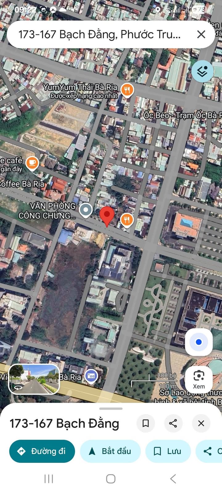 Lô đất mặt tiền Bạch Đằng, Phước Trung, Bà Rịa 910m² giá 55 tỷ - Cơ hội đầu tư không thể bỏ lỡ!