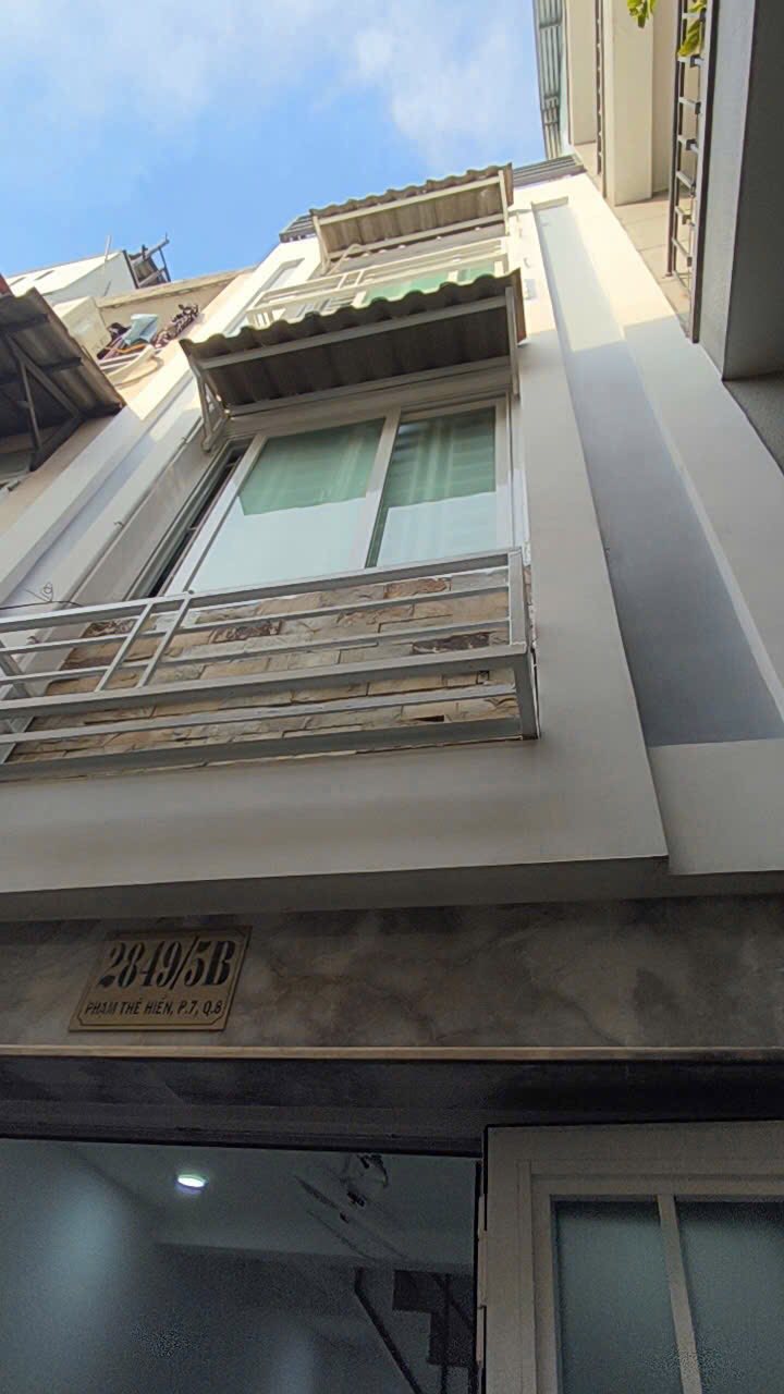 Nhà phố Phạm Thế Hiển, Quận 8, 18.2m² giá 2.38 tỷ - Thiết kế hiện đại, sẵn sàng vào ở!