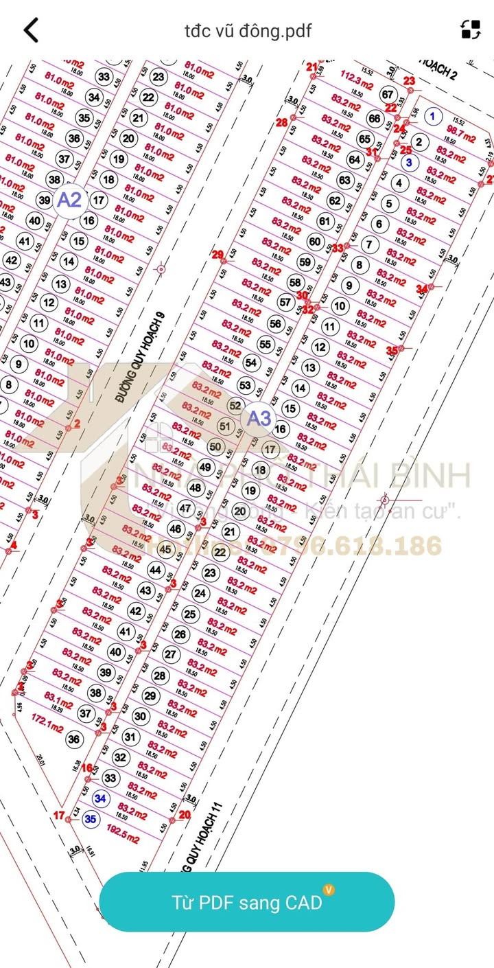 Đất nền Trần Lãm Thái Bình 83.2m² giá 1 tỷ - Đầu tư sinh lời hấp dẫn!