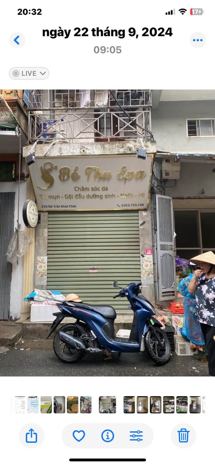 Nhà mặt phố Trần Khát Chân - 3 tầng cho thuê 12 triệu - Vị trí đắc địa kinh doanh!