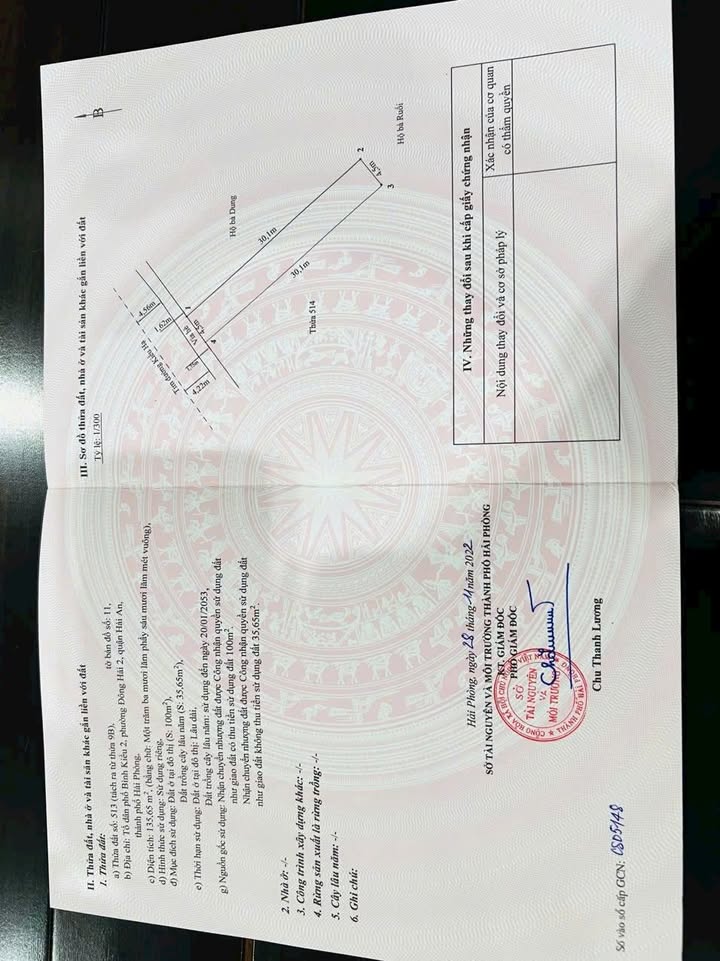 Đất mặt đường Kiều Hạ, Đông Hải 2, 135m² giá 5.5 tỷ - Đầu tư sinh lời ngay!