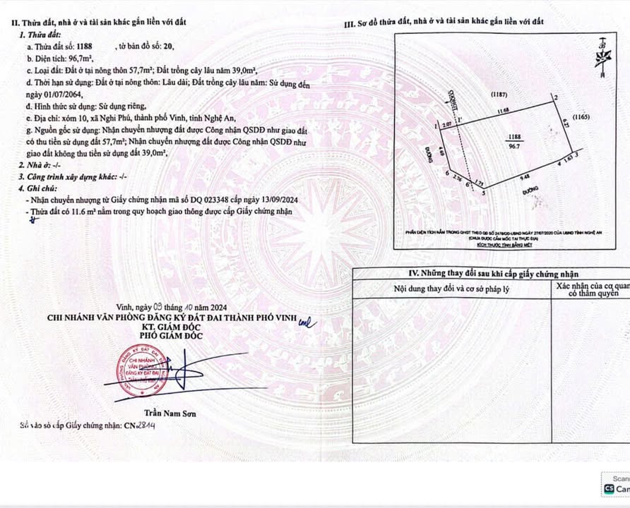 Đất nền Xóm 12 Nghi Phú 96.7m² giá 4.x tỷ - Lô góc mặt tiền đắc địa!