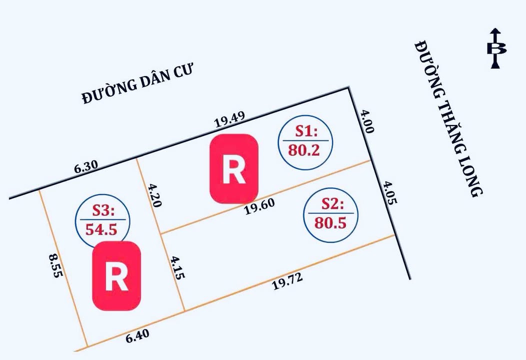 Đất mặt đường Thăng Long, Nghi Kim 80.5m² - Kinh doanh sầm uất, vị trí đắc địa!