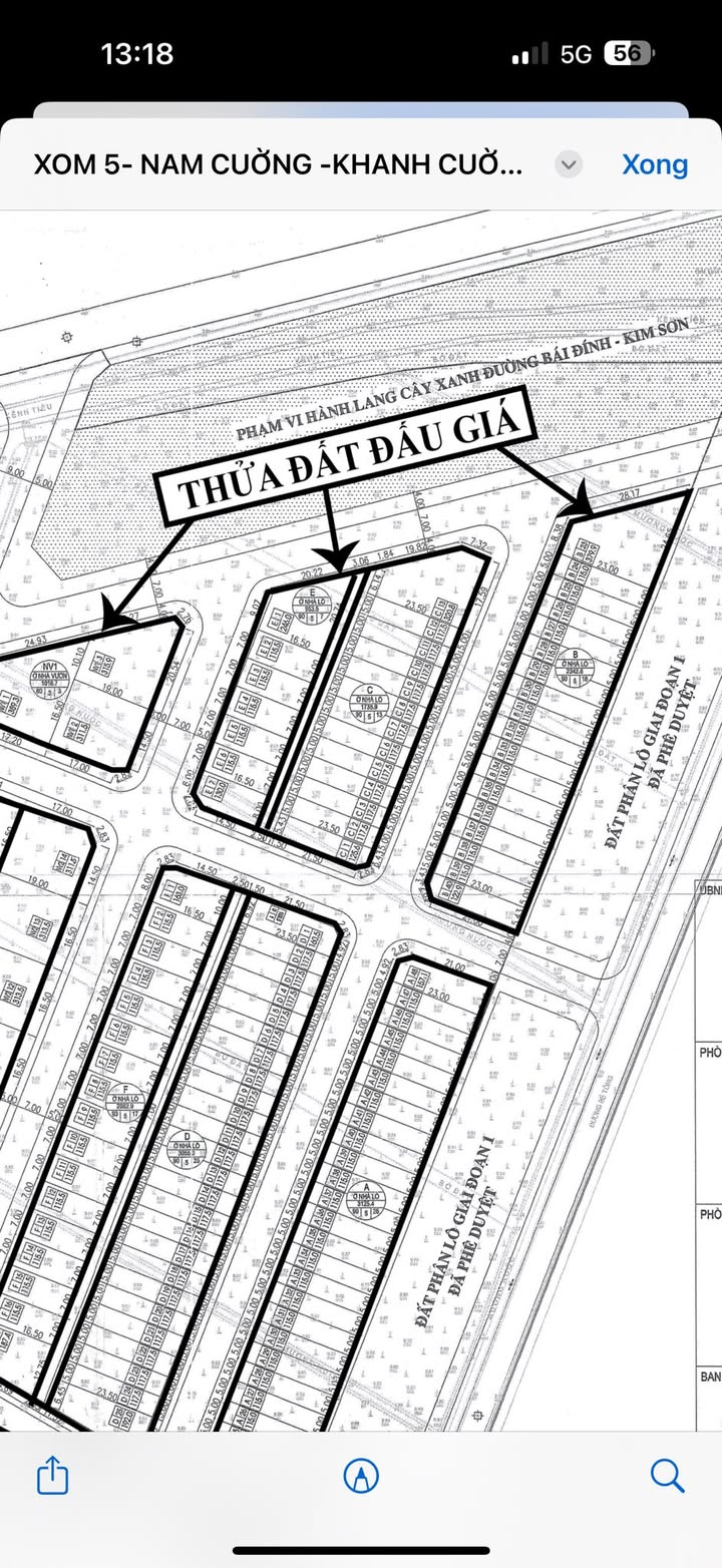 Đất nền mặt kênh Khánh Cường, Yên Khánh 117m² giá thỏa thuận - Tiềm năng tăng giá vượt trội!