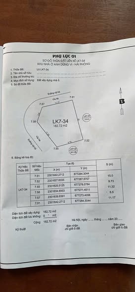 Đất lô góc đường Anh Dũng 6, quận Dương Kinh 182m² - Cơ hội đầu tư tuyệt vời!
