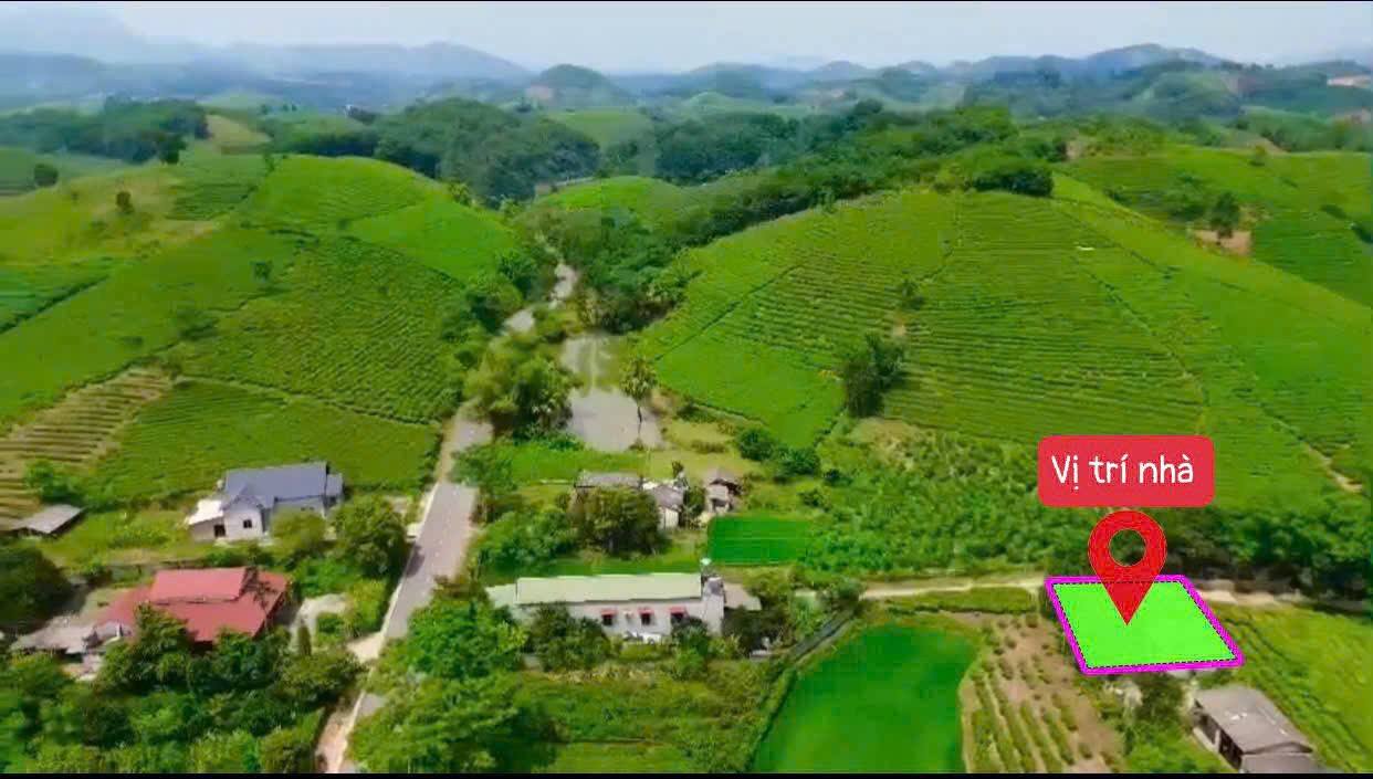 Lô đất sẵn nhà tại khu du lịch đồi chè Long Cốc, Tân Sơn - Giá chỉ 399 triệu!