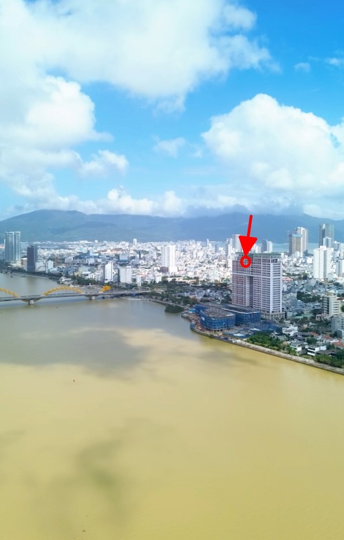 Căn hộ 1PN Sun Ponte Đà Nẵng 43m² giá 4.29 tỷ - View cầu Rồng trực diện