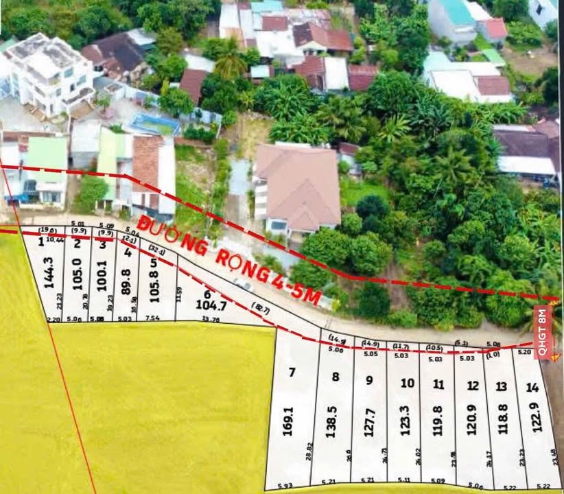 Đất thổ cư Diên Lạc, Diên Khánh 73m² giá chỉ 1.03 tỷ - Đầu tư sinh lời ngay!