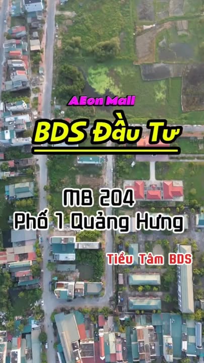 Đất nền Quảng Hưng 120m² giá 4 tỷ - Cơ hội đầu tư tuyệt vời!