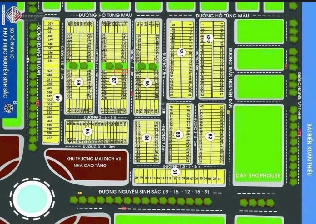 Đất Hòa Minh Liên Chiểu 108.5m² giá 7.45 tỷ - Đường 6m thoáng đãng!