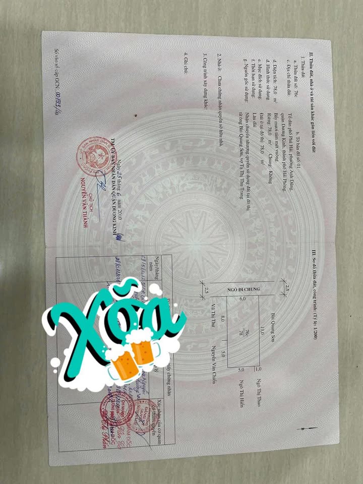 Đất nền Phú Hải, Anh Dũng, Hải Phòng 78m² giá 2 tỷ - Cơ hội đầu tư hiếm có!