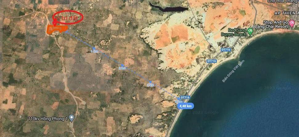 Đất Hòa Thắng, Hồng Phong, Bắc Bình 15ha, Sổ hồng riêng - Cơ hội đầu tư hấp dẫn!