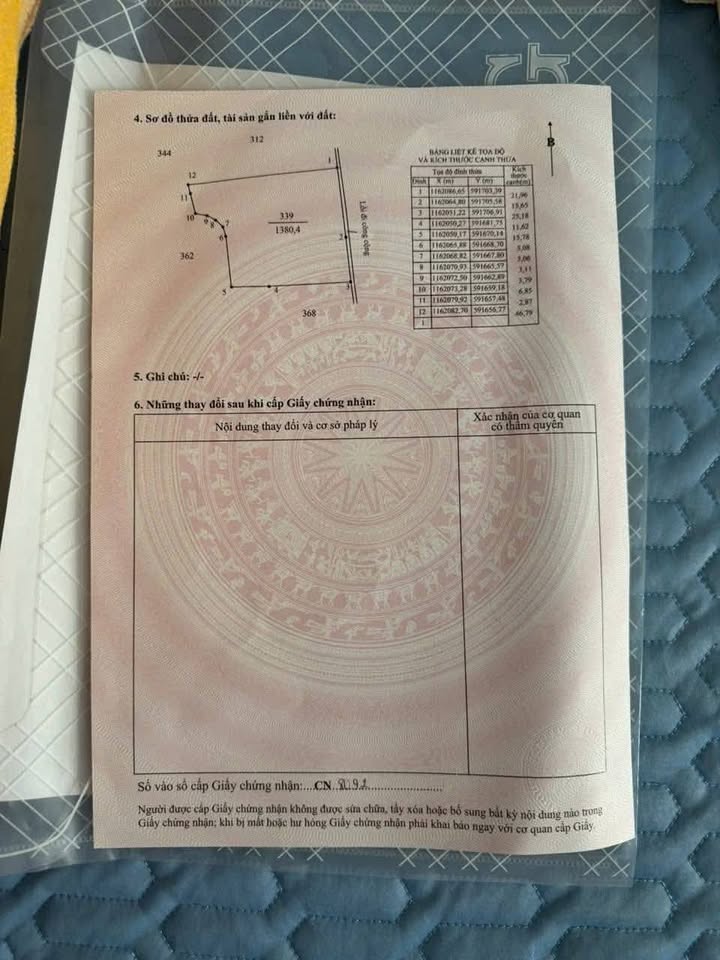 Đất lúa 1380m² tại Tân Ân, Cần Đước - Chỉ 1.3 tỷ, cơ hội đầu tư tuyệt vời!