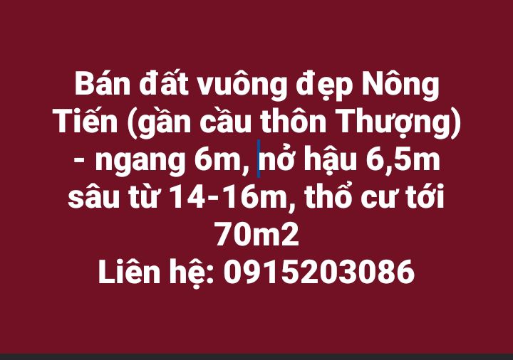 Đất Nông Tiến Tuyên Quang 97m² - Cơ hội đầu tư sinh lời!