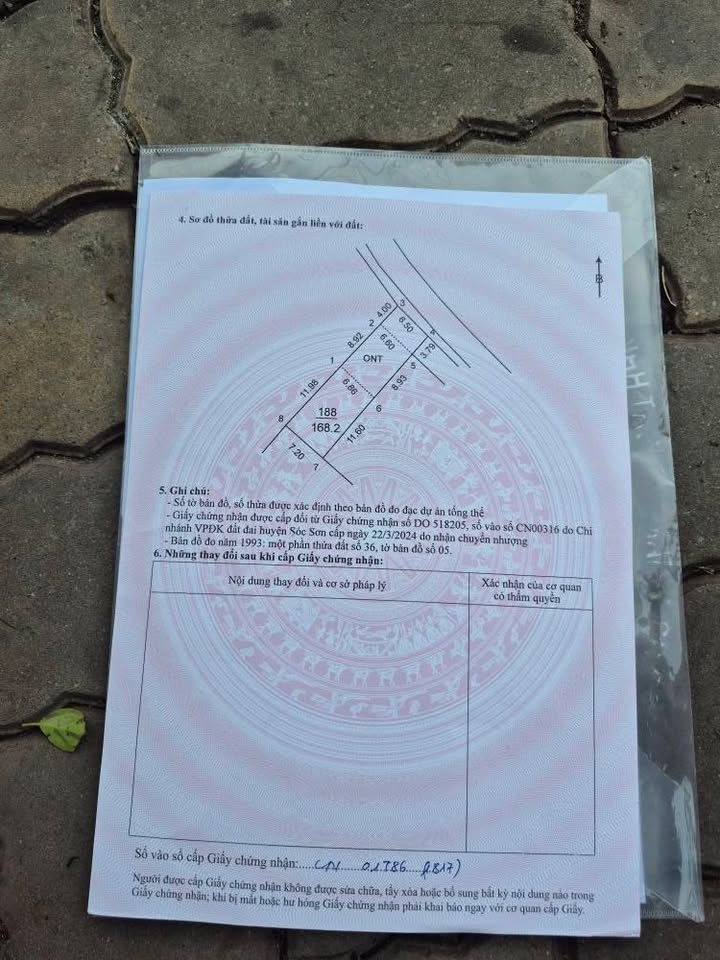 Đất nền Trung Giã, Sóc Sơn 168m² giá 1.55 tỷ - Đường thông xe tránh, dân cư đông đúc!