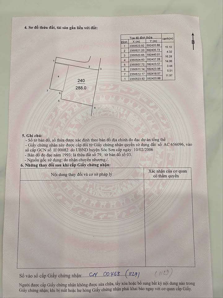 Đất thổ cư 300m² tại Xuân Giang, Sóc Sơn - Cơ hội đầu tư tuyệt vời!