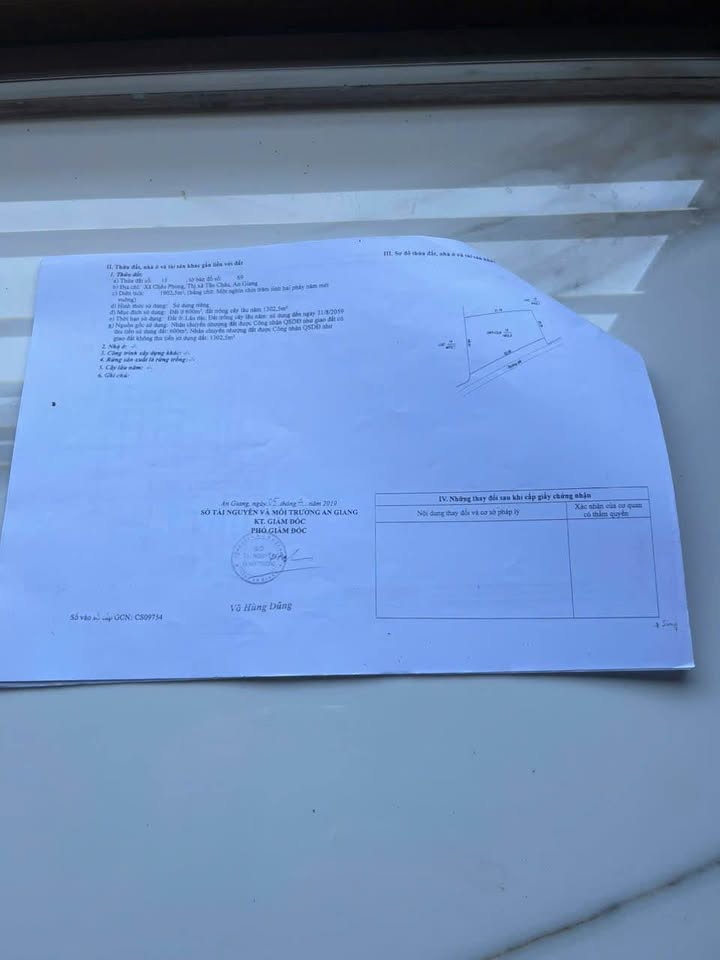 Đất vườn Châu Phong 1920m² giá 1.2 tỷ - Mặt tiền đường ô tô 2 làn