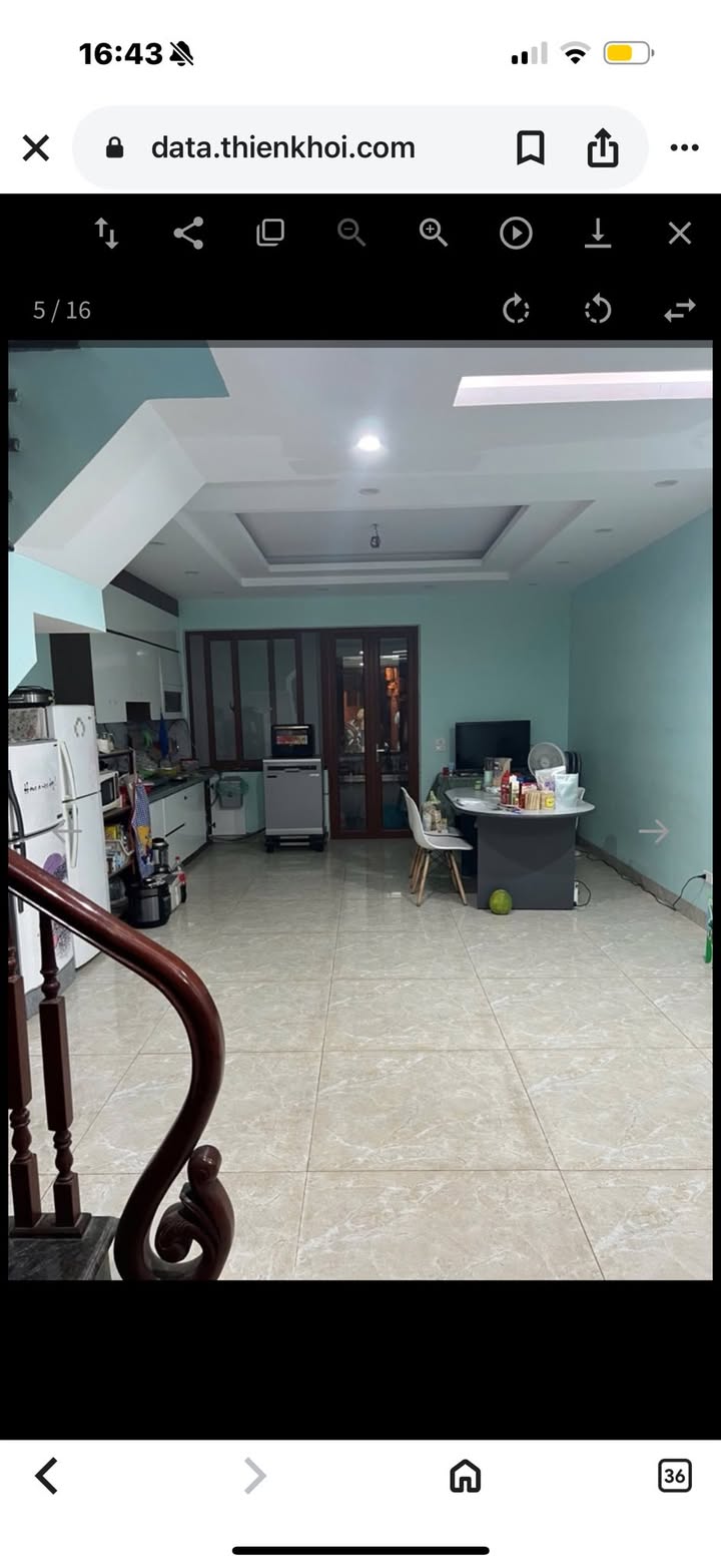 Nhà 5 tầng Tây Mỗ 31m² giá 5.49 tỷ - Thiết kế hợp lý, tiện nghi đầy đủ!