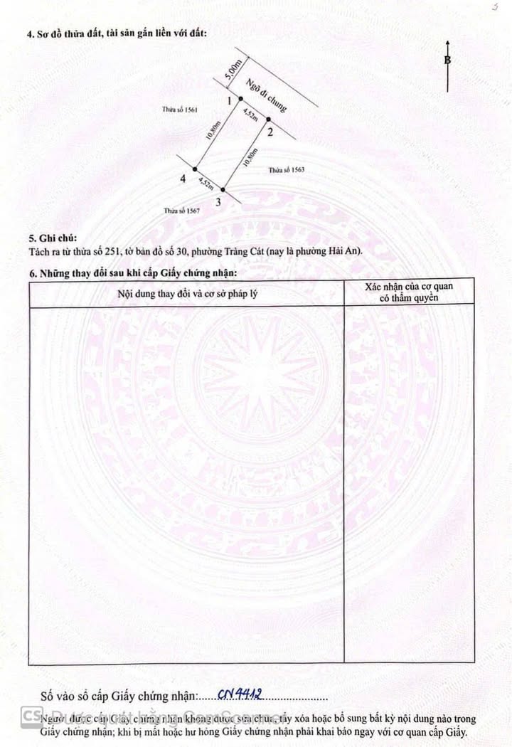 Đất nền Tân Vũ - Tràng Cát 48.8m² giá 1.785 tỷ - Đầu tư sinh lời ngay!