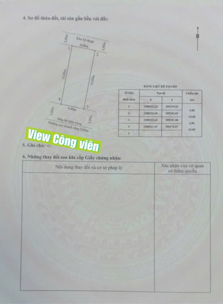 Đất nền 40m² đường Lê Thánh Tông, Hải Phòng - View công viên tuyệt đẹp!