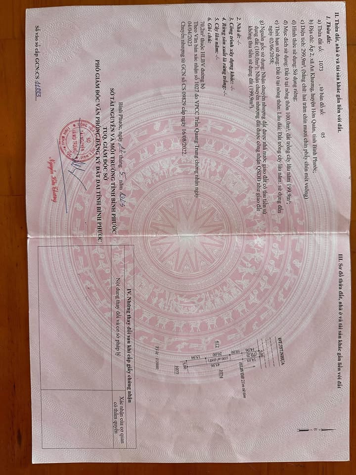 Đất nền chính chủ Hớn Quản 300m² giá 700 triệu - Cơ hội đầu tư tuyệt vời!