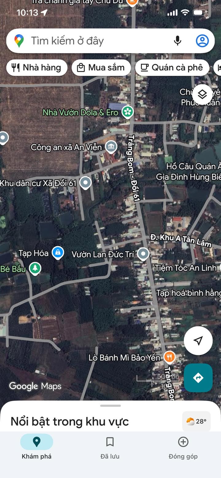 Đất nền 5 sào tại ấp Tân Thịnh, Trảng Bom - Chỉ 5.7 tỷ cho cơ hội đầu tư tuyệt vời!