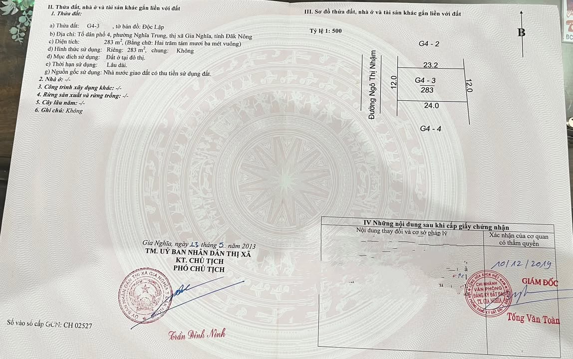 Đất nền Đắk Nia 276m² giá 2.4 tỷ - Sẵn sàng cho gia đình bạn!