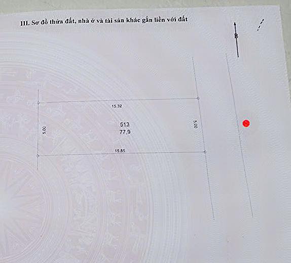 Lô đất thổ cư Tráng Việt 77,9m² - Sổ đỏ chính chủ, giá thương lượng!