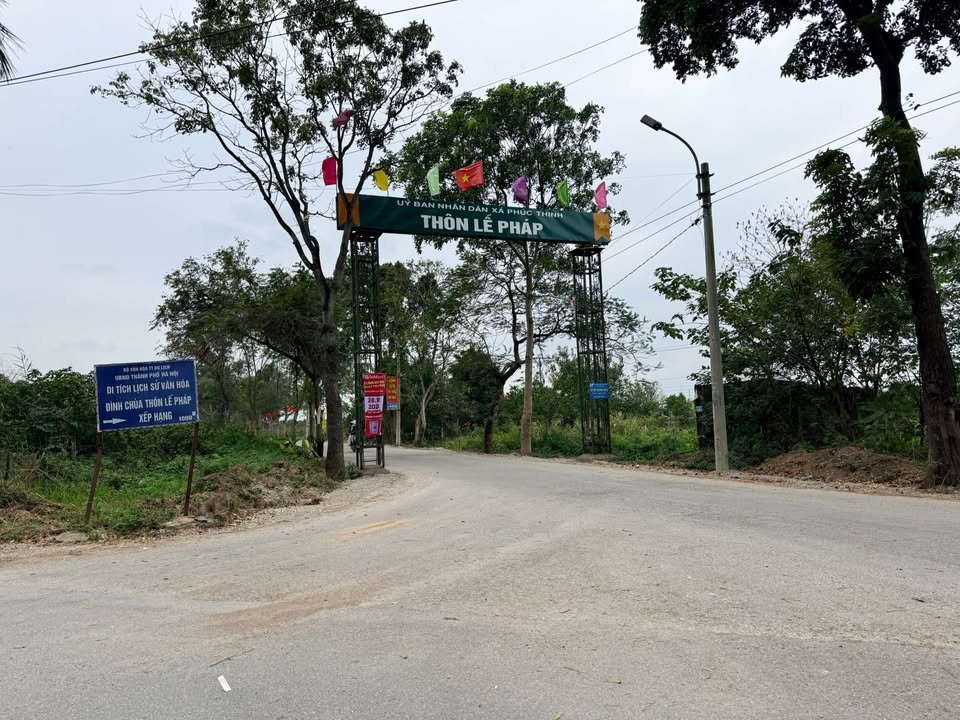 Bán đất Lễ Pháp, Sóc Sơn 76.5m² giá chỉ 90 triệu - Ô tô vào tận nơi!