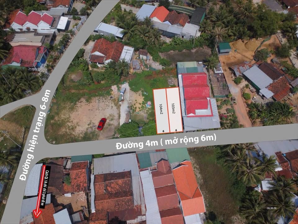 Đất nền Thạnh Mỹ, Ninh Quang 103m² giá chỉ 600 triệu - Cơ hội đầu tư hấp dẫn!