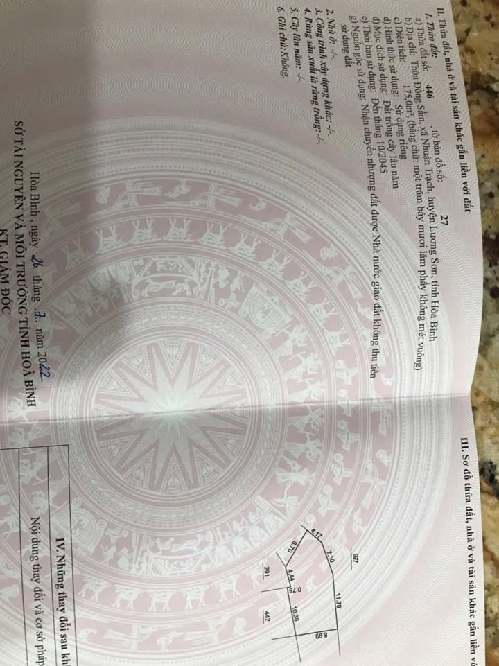 Đất vườn 175m² tại khu tái định cư KCN Nhuận Trạch chỉ 1.225 tỷ - Cơ hội đầu tư hấp dẫn!