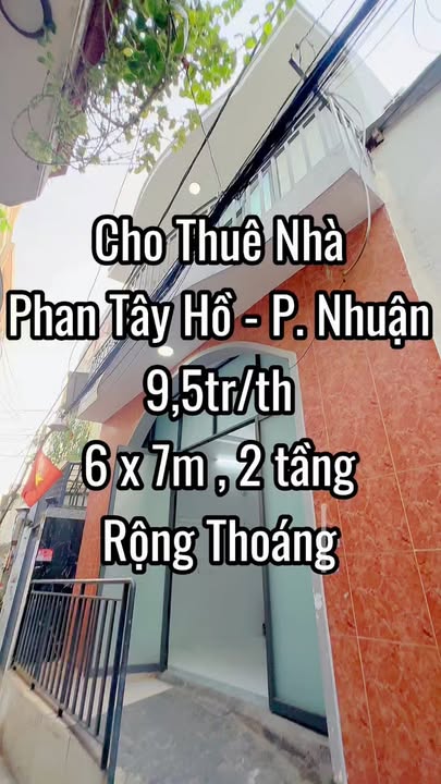 Nhà cho thuê đường Phan Tây Hồ, quận Phú Nhuận 42m² giá 9.5 triệu - Phù hợp cho gia đình và kinh doanh online!