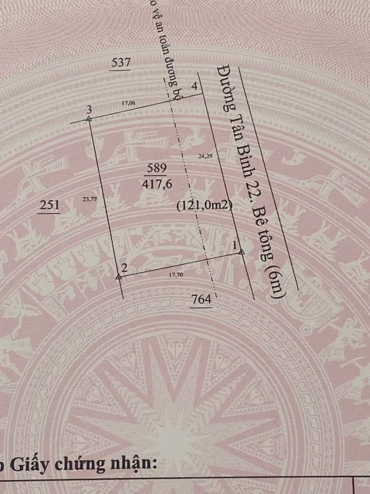 Đất nền Tân Bình, Đồng Phú 408m² giá 2 tỷ - Đường thông, gần khu công nghiệp!