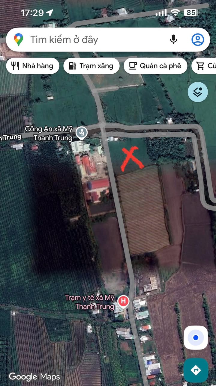 Lô đất thổ cư 148m² tại Mỹ Thạnh Trung, Tam Bình - Giá chỉ 495 triệu!