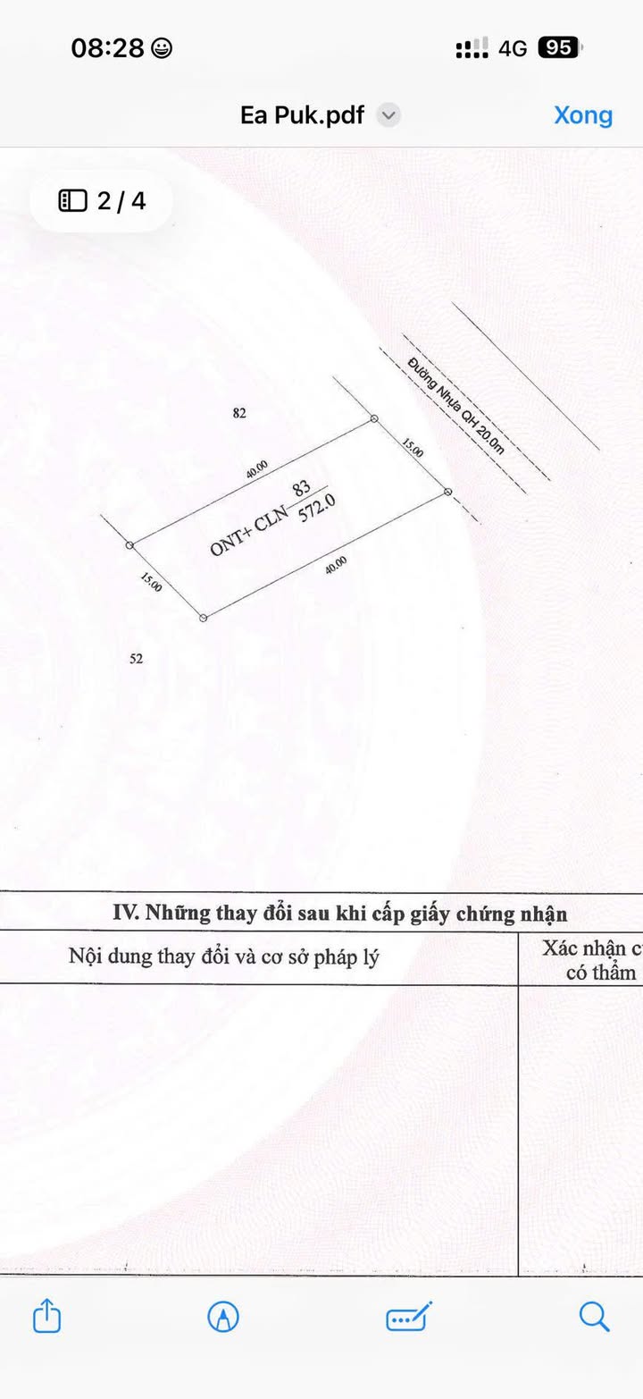 Đất nền Ea Puk Krông Năng 720m² giá 1.65 tỷ - Cơ hội đầu tư hiếm có!