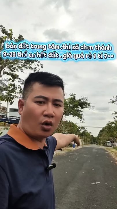 Đất thổ cư Chơn Thành 225m² giá 1.7 tỷ - Đầu tư sinh lời ngay!