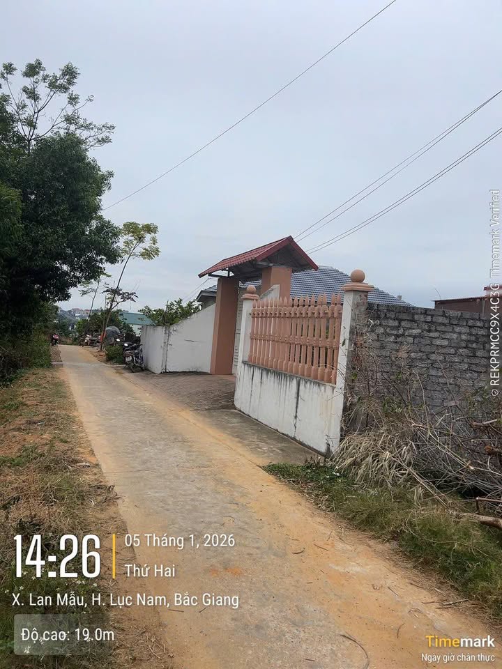 Đất nền tại Lục Nam, Bắc Giang 227,3m² giá 1,15 tỷ - Đầu tư sinh lời!