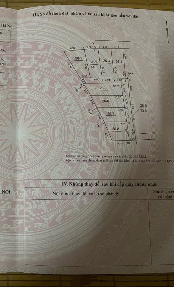 Đất nền Tiên Dương Mê Linh 44.6m² giá thỏa thuận - Đường xe ba gác, 2 mặt tiền!