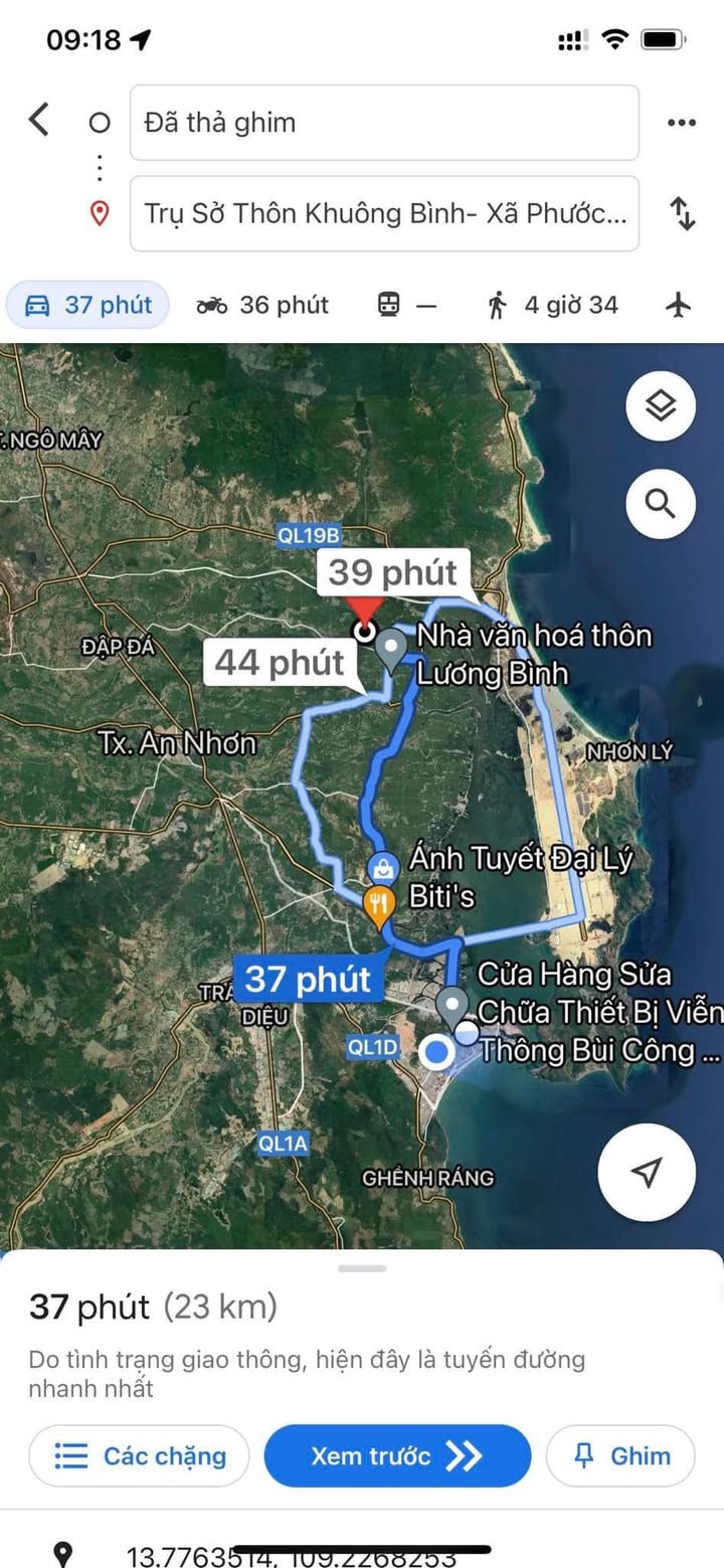 Đất nền xã Phước Thắng, Tuy Phước, 130m² chỉ 490 triệu - Đầu tư sinh lời!