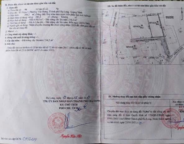 Đất nền khu 5, Việt Hưng, Hạ Long 284m² giá 2 tỷ - Hướng Đông thoáng đãng!