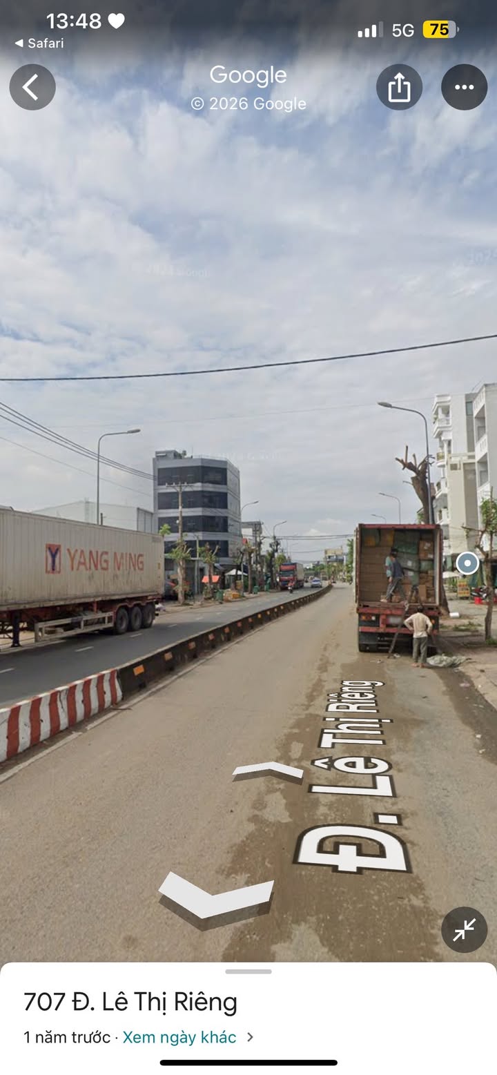 Đất mặt tiền Lê Thị Riêng, Quận 12, 56m² giá 7.2 tỷ - Cơ hội đầu tư tuyệt vời!