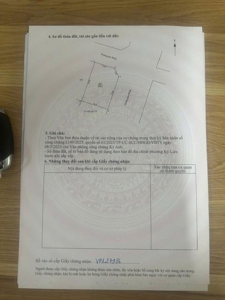 Bán đất lô góc 425m² đường Hoàng Ngọc Phách - Kỳ Anh, đầu tư sinh lời!