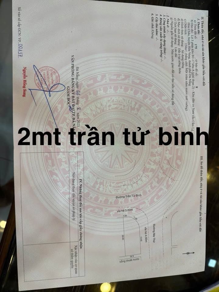 Đất nền Hòa Xuân Đà Nẵng 160m² giá 10 tỷ - Vị trí kinh doanh đắc địa!