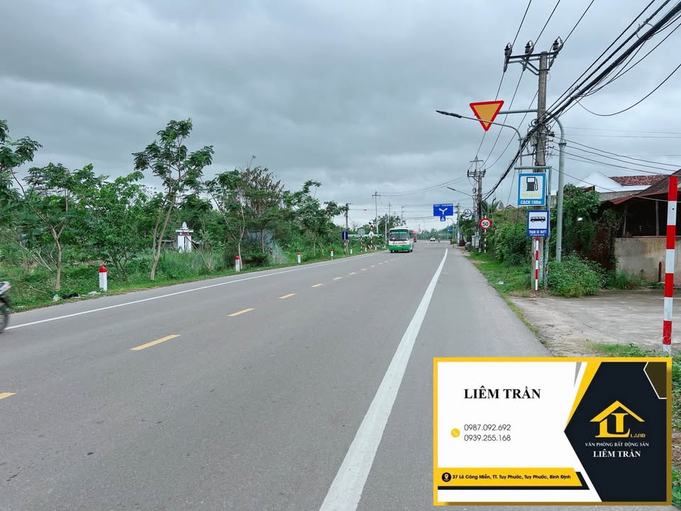 Đất mặt tiền Nguyễn Huệ, Phước Lộc, Tuy Phước 84m² giá chỉ 1.4 tỷ - Cơ hội đầu tư tuyệt vời!