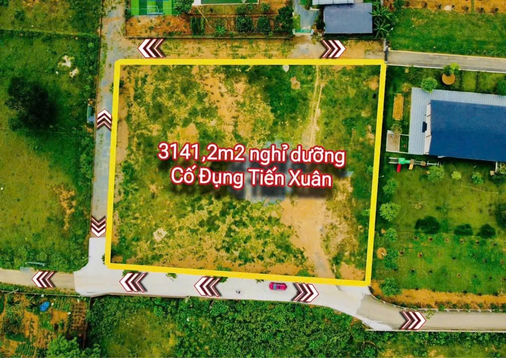 Đất Yên Xuân - Tiến Xuân, Thạch Thất 3140m² giá 39.275 tỷ - Cơ hội đầu tư hiếm có!