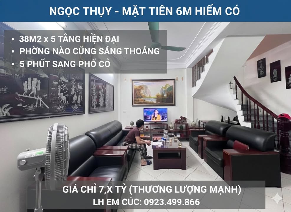 Nhà đẹp Ngọc Thụy Long Biên 38m² giá 7.75 tỷ - Chủ gấp bán ngay!