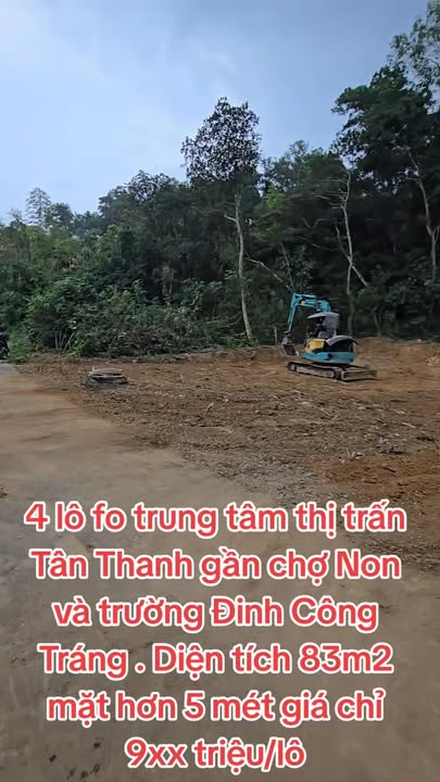 Đất nền Tân Thanh, Thanh Liêm 82m² giá chỉ 900 triệu - Vị trí đắc địa gần chợ Non!