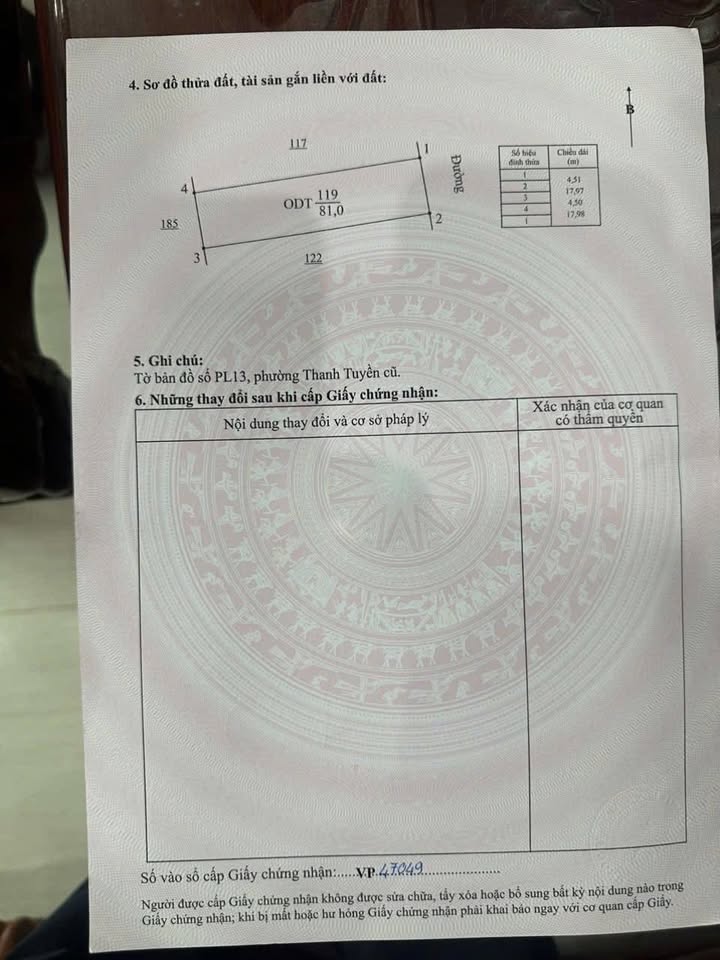 Đất nền Châu Sơn, Phủ Lý 81m² giá 2 tỷ - Đầu tư sinh lời ngay!