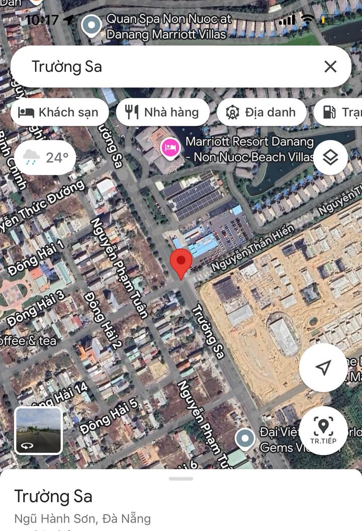 Đất nền mặt tiền đường Trường Sa, Đà Nẵng 300m², giá 36 tỷ - Đầu tư sinh lời ngay!